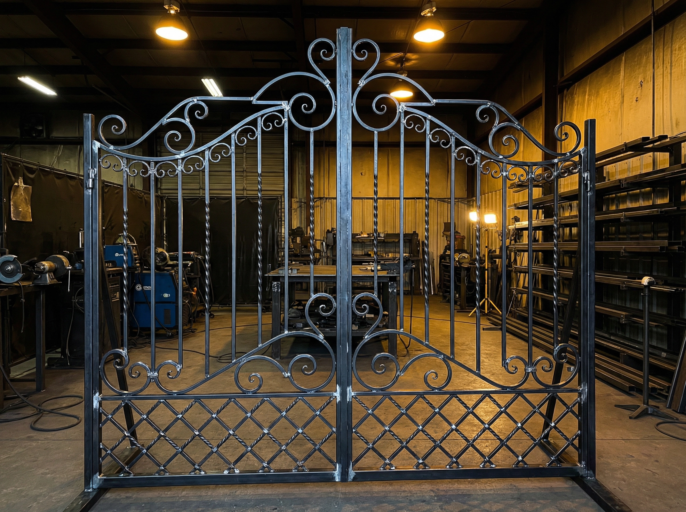 Custom Iron Gate
