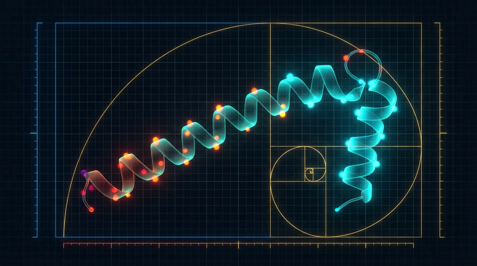 Protein folding stability visualization