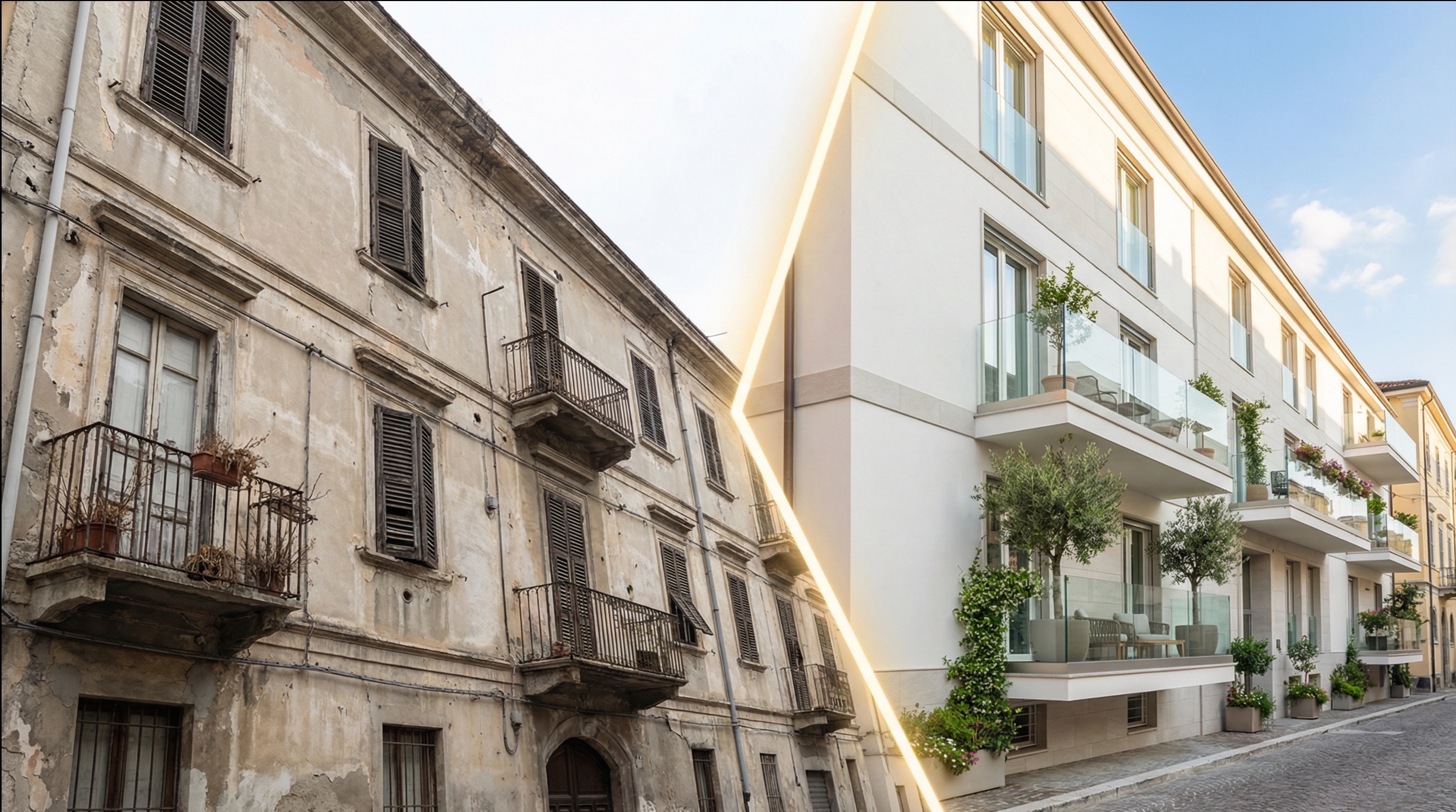 Immobili datati riportati a nuovo: La Vera Opportunità del Mercato Immobiliare Italiano