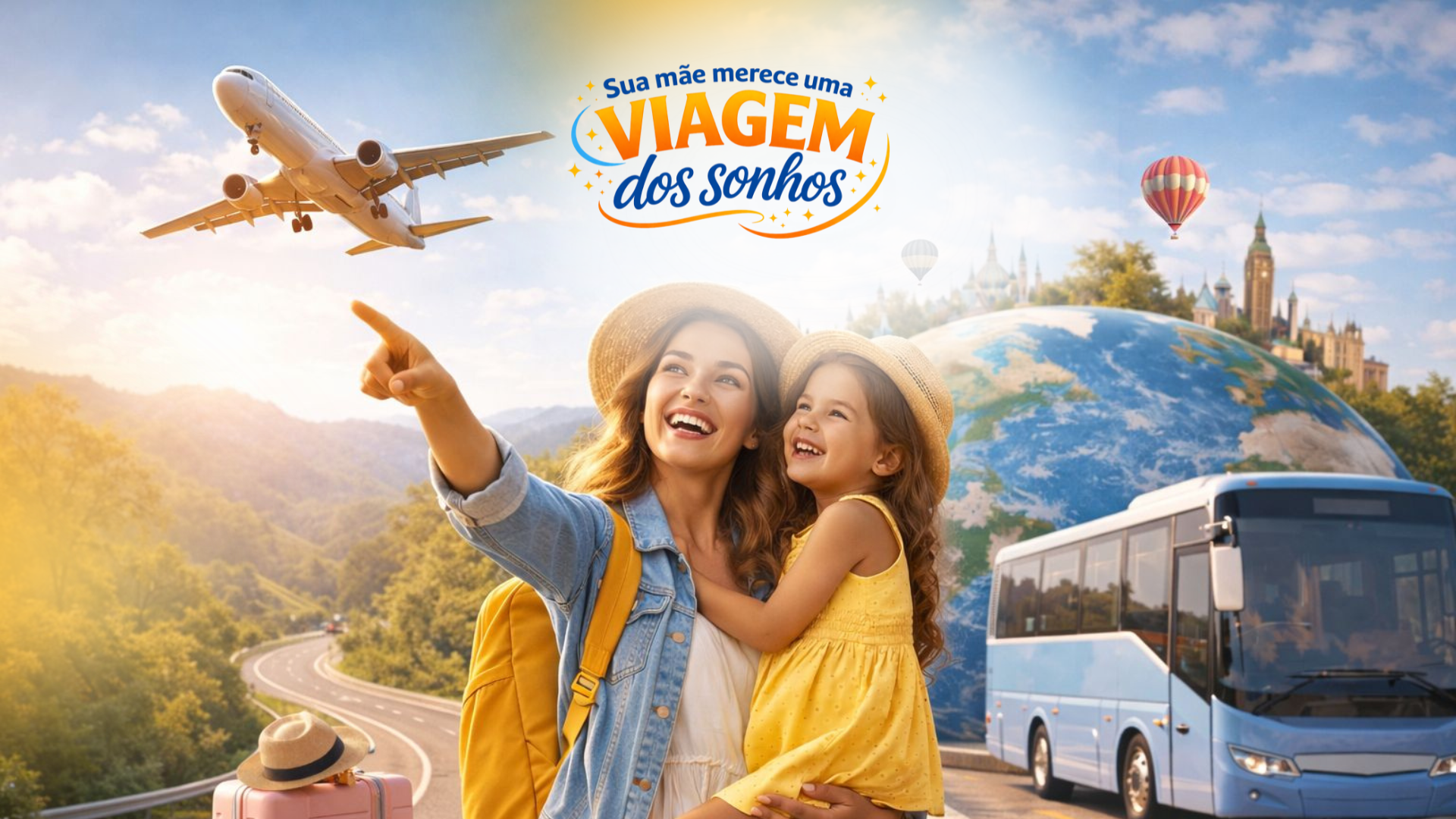 Campanha Dia das Mães ACAITP – Sua mãe merece uma viagem dos sonhos