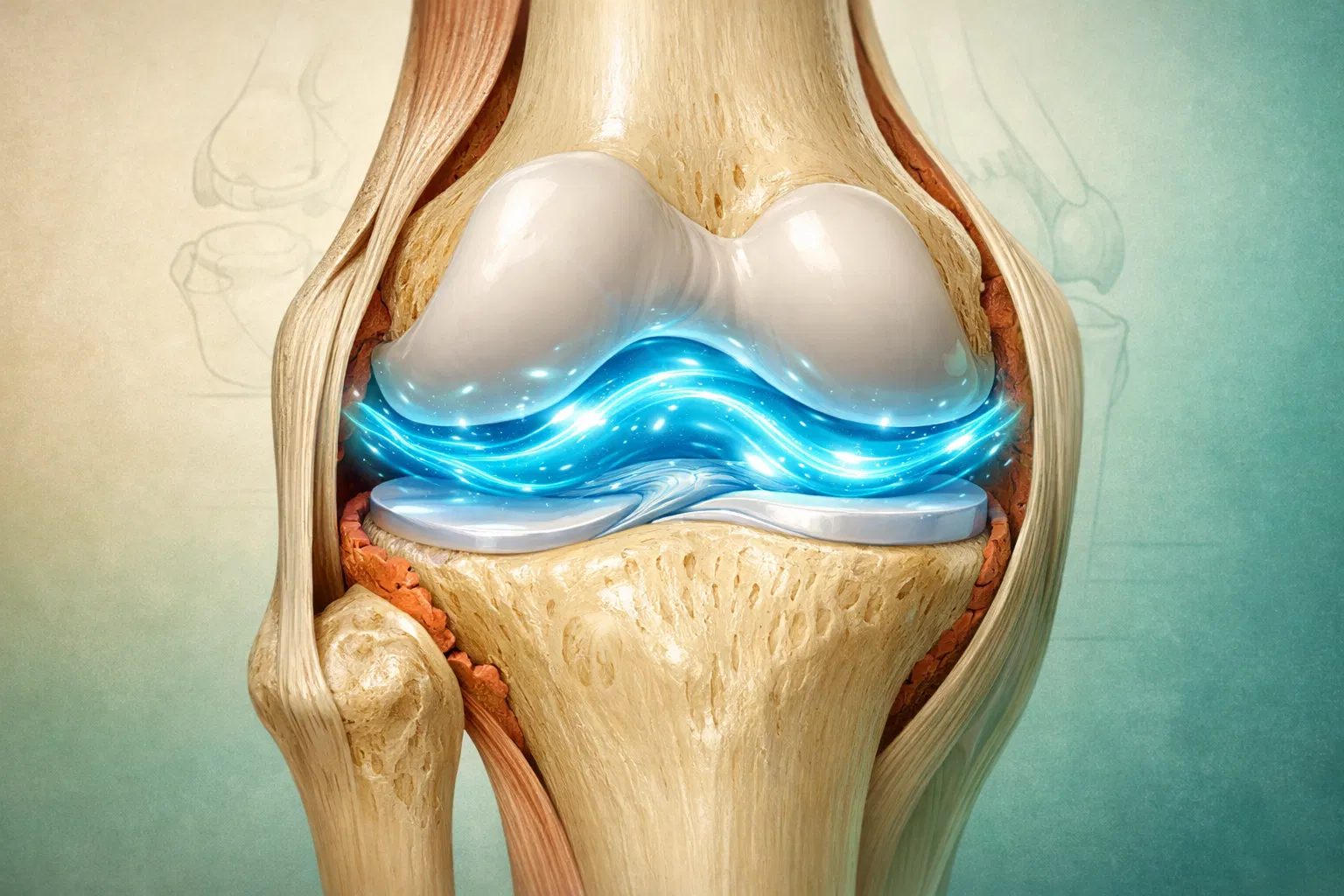 Phase 1: Healthy synovial fluid in motion