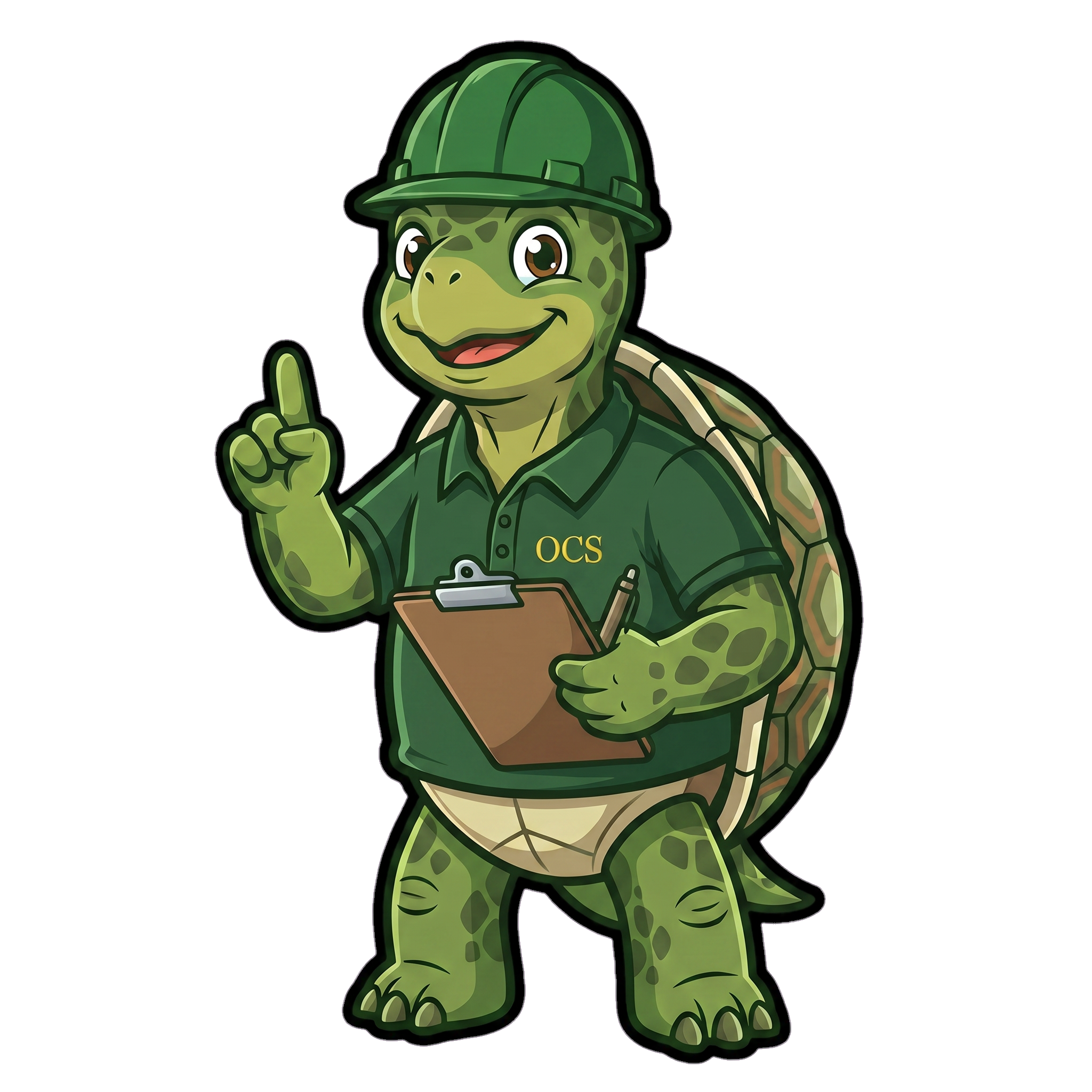 OCS Terrapin mascot teaching