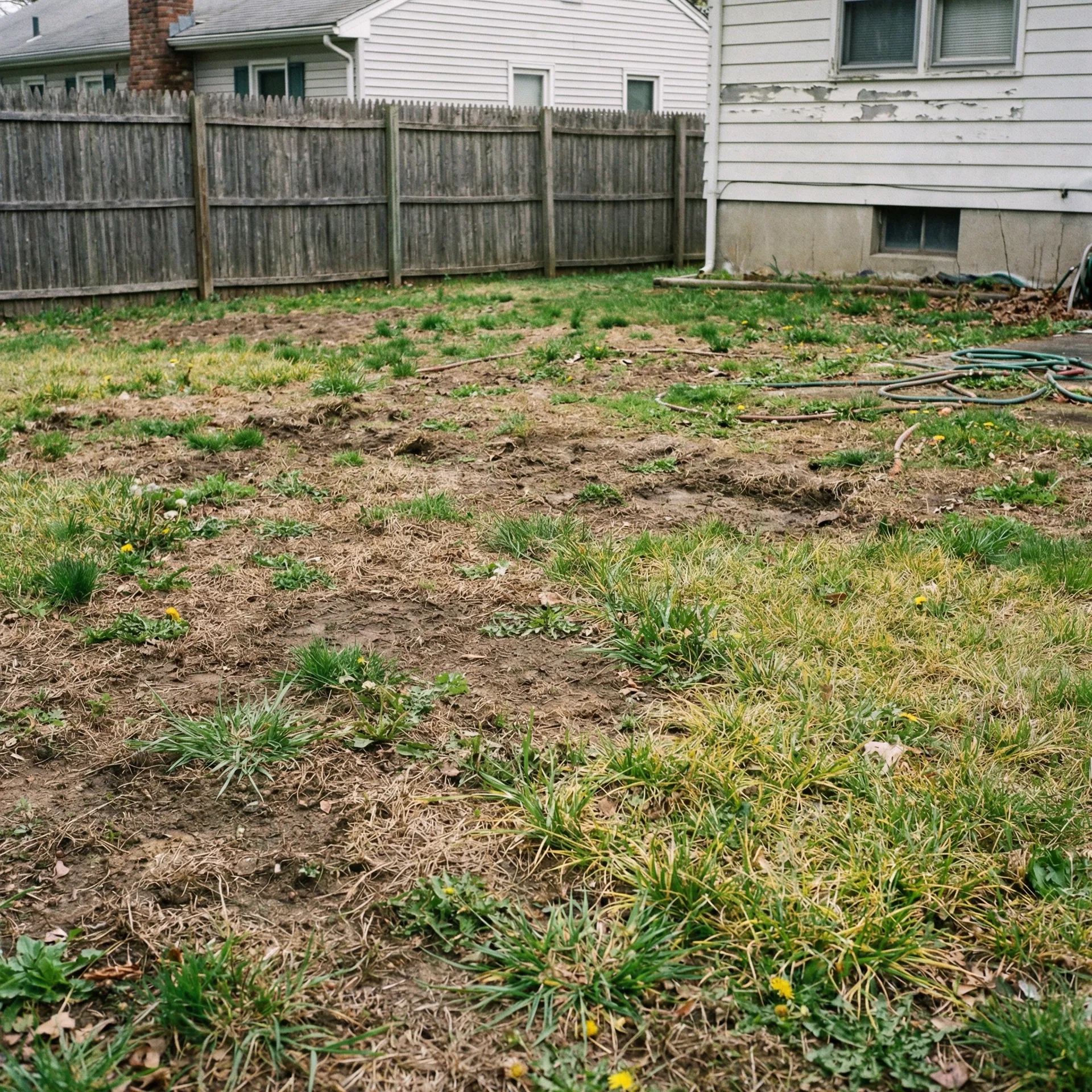 Brick Township NJ lawn replacement - dead lawn to fresh sod installation
