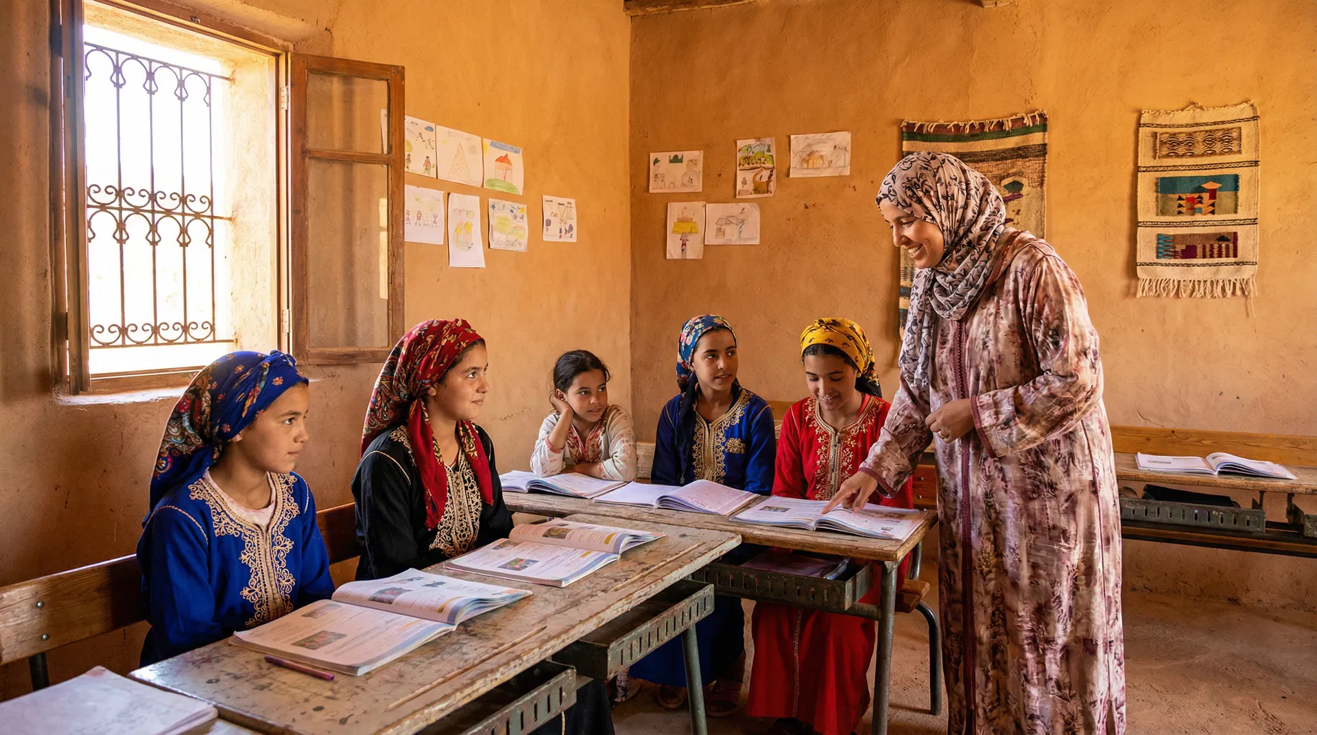 Supporting girls' education in Morocco