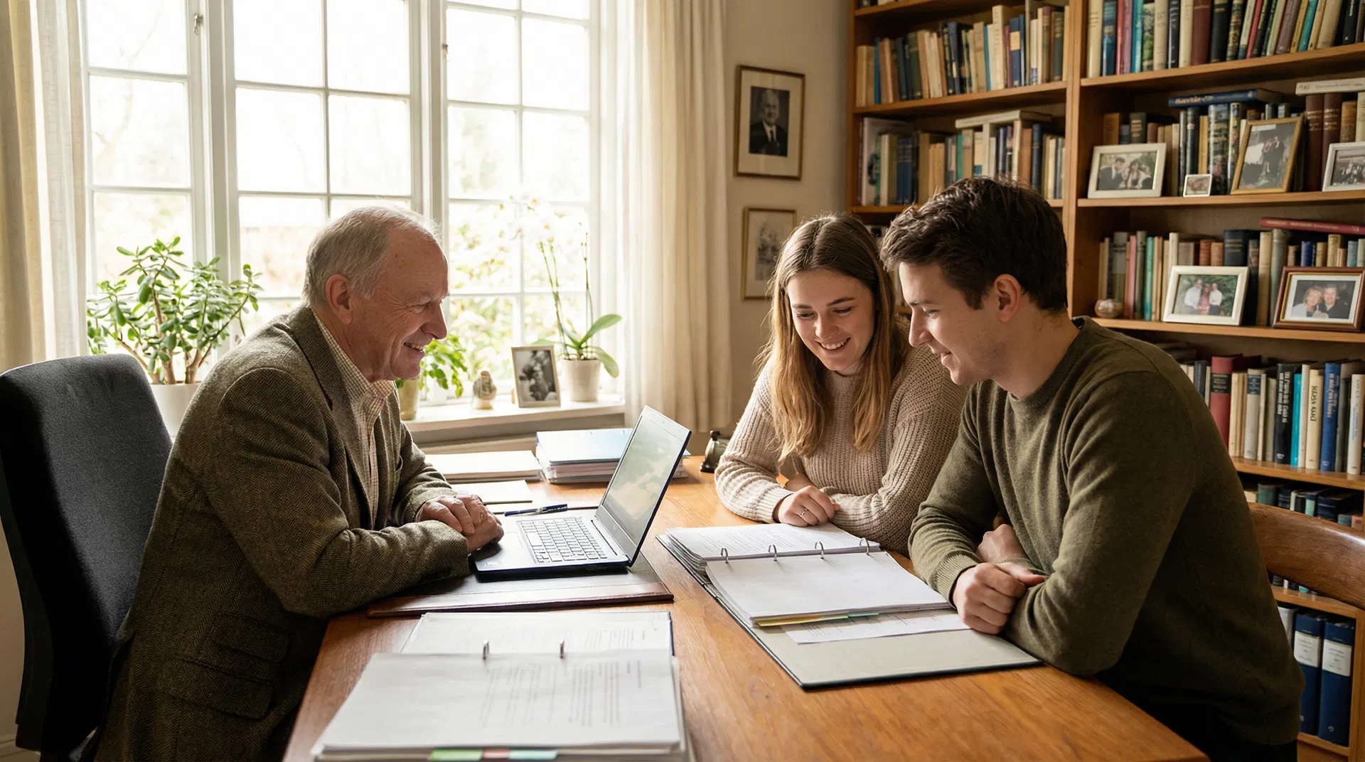 Financial counseling session