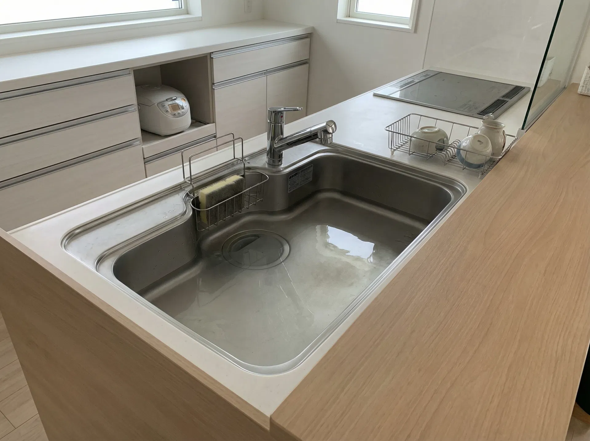 キッチン排水詰まり