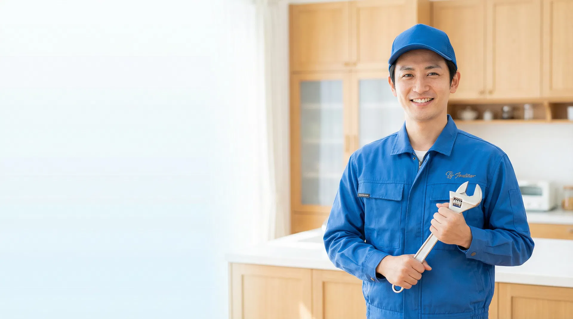 水道修理の専門スタッフ