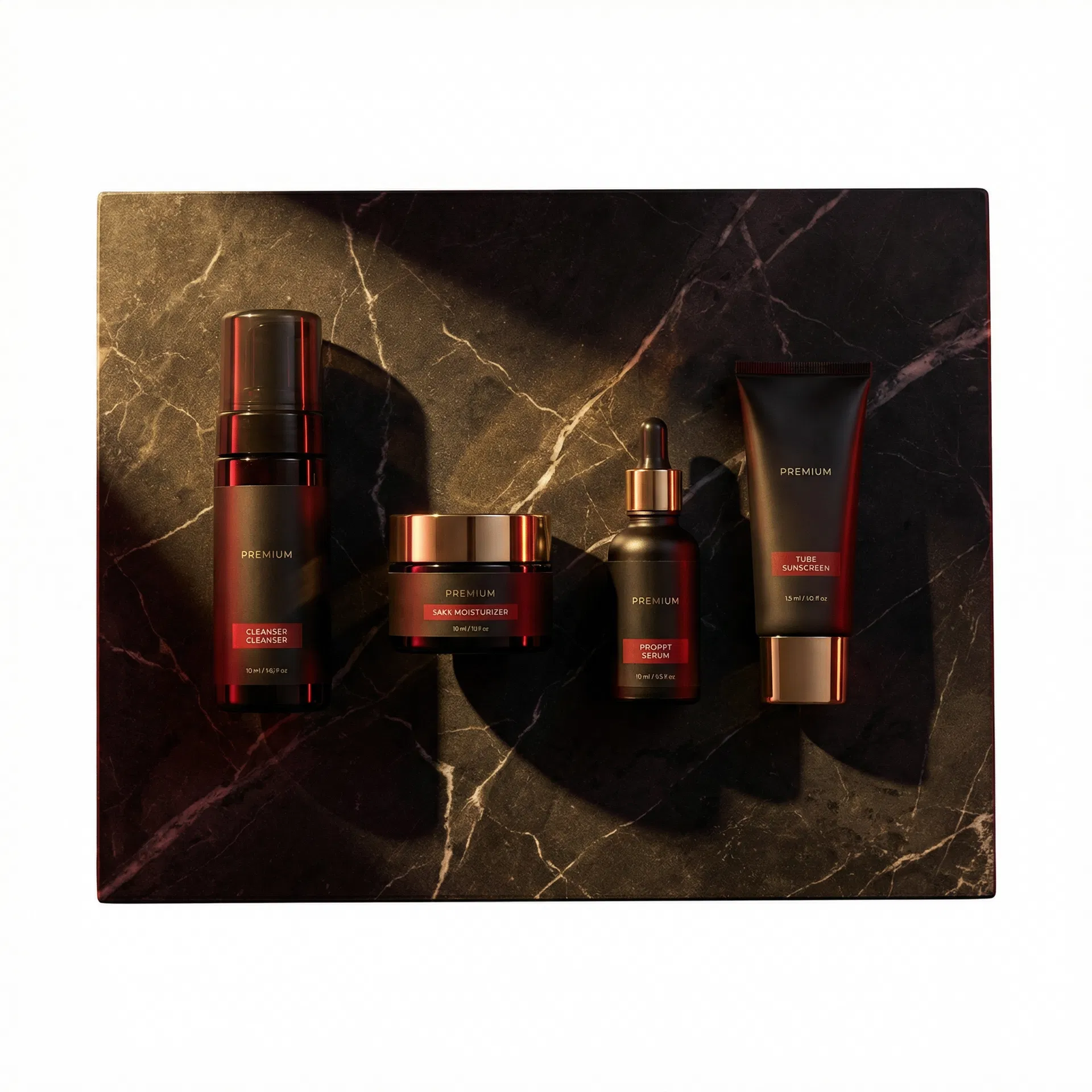 Premium skincare products