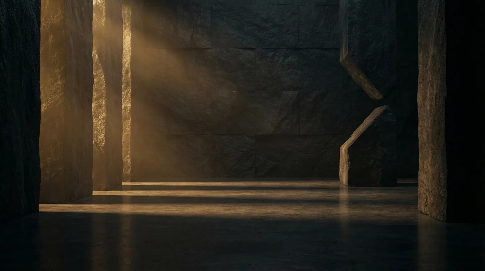 Sfondo scuro con atmosfera cinematografica per Hard Truth