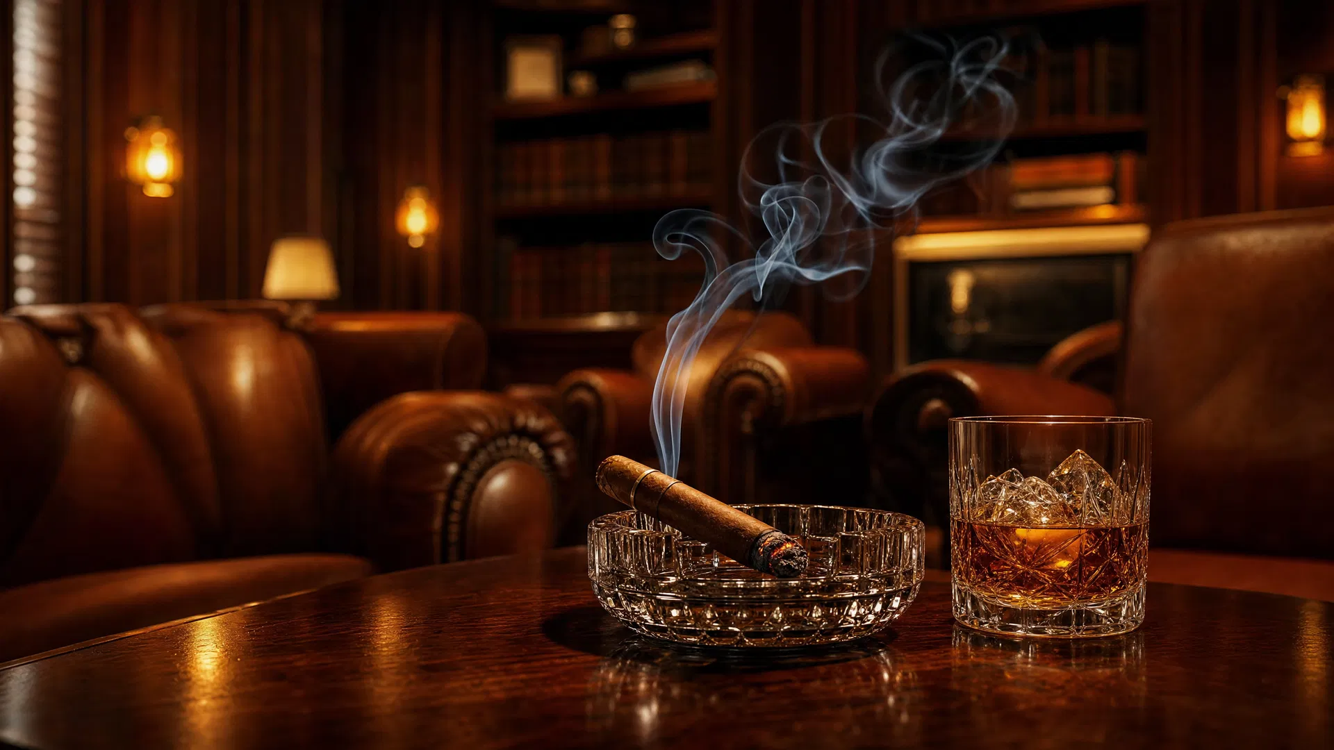 Premium cigar lounge