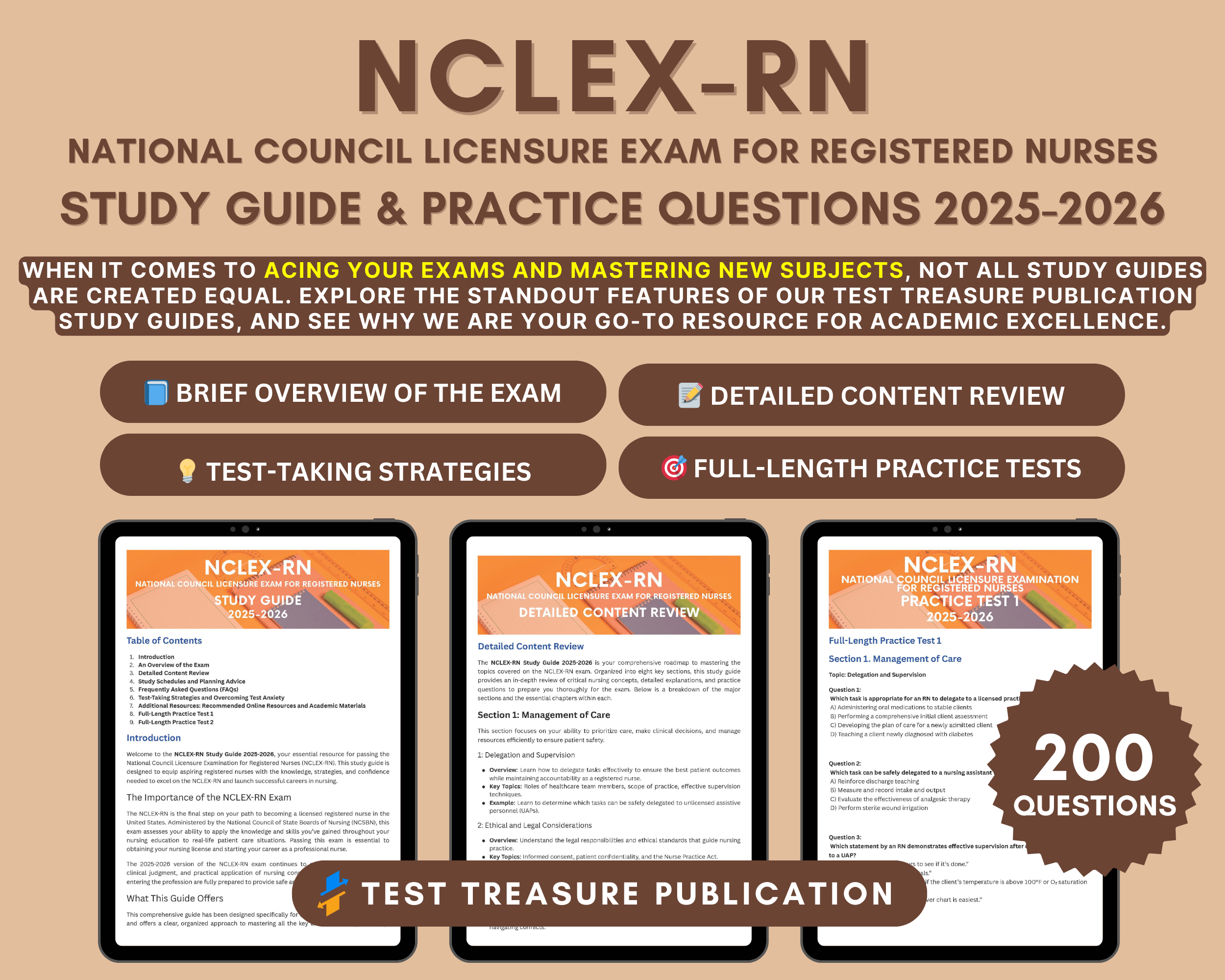 NCLEX-RN Study Guide 2025-2026