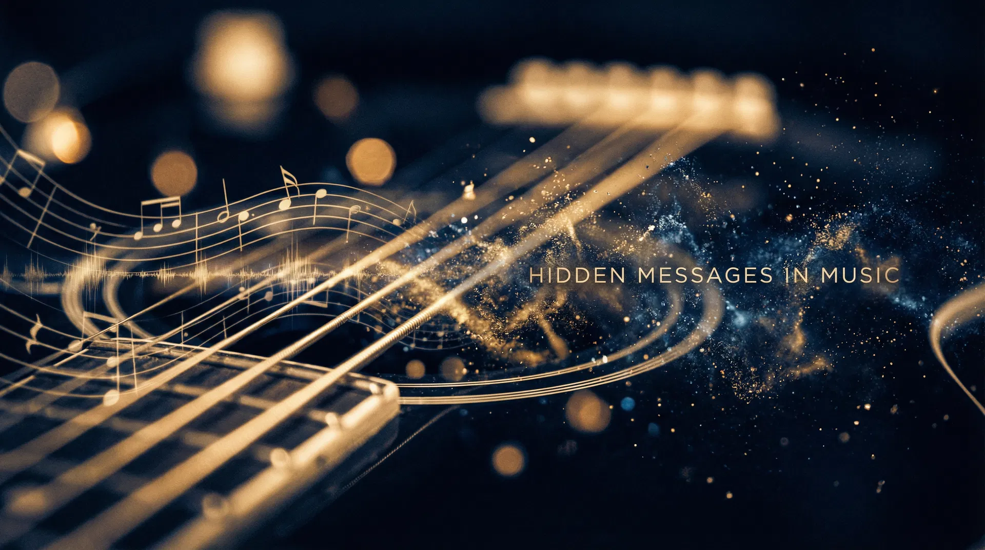 Hidden messages in music