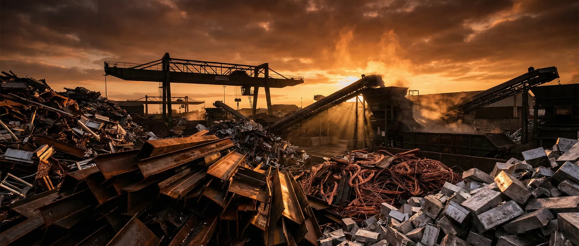 Instalação de reciclagem de metais AHCOR METAIS