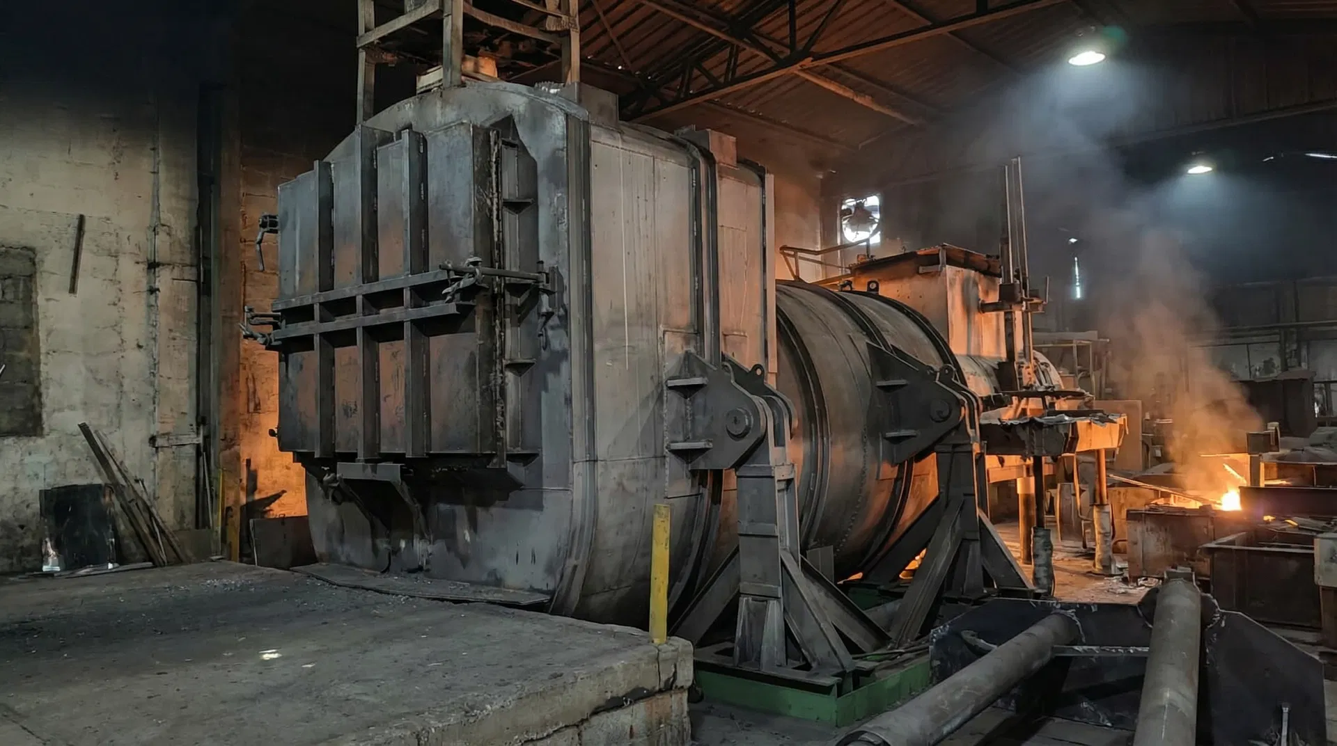 Forno Rotativo Basculante Lateral 25 ton