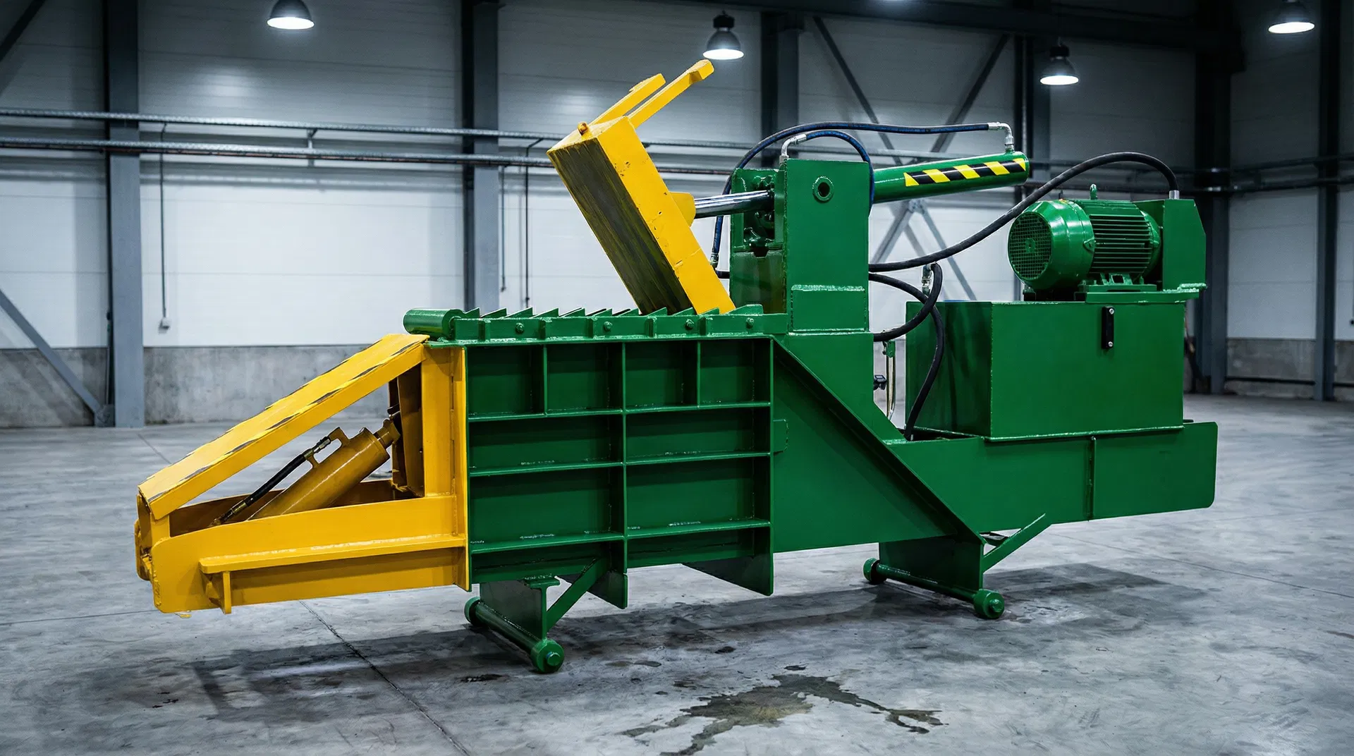 Prensa Jacaré Enfardadeira 80 ton