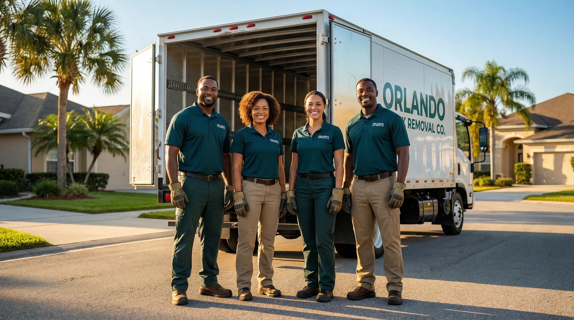 Junk Removal Rangers team in Orlando