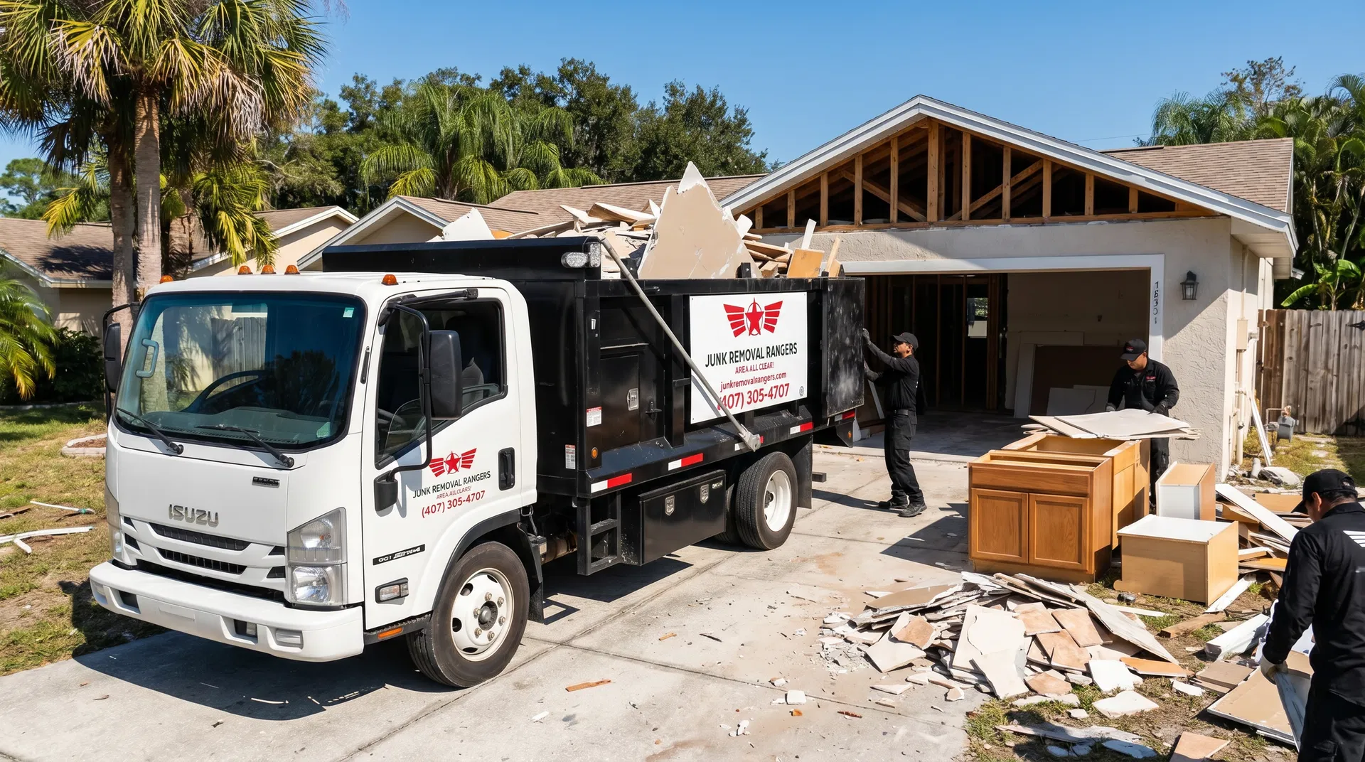 Home Renovation Debris Removal: What to Do After Your Orlando Remodel