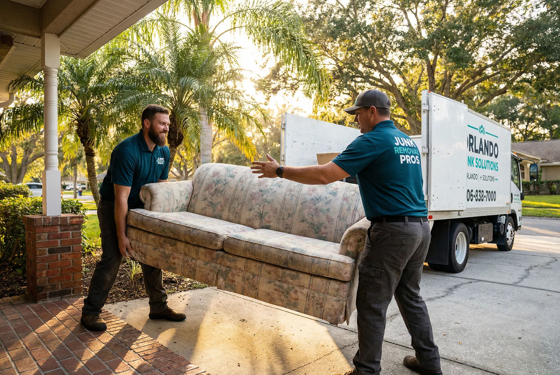 Junk Removal Rangers team in action
