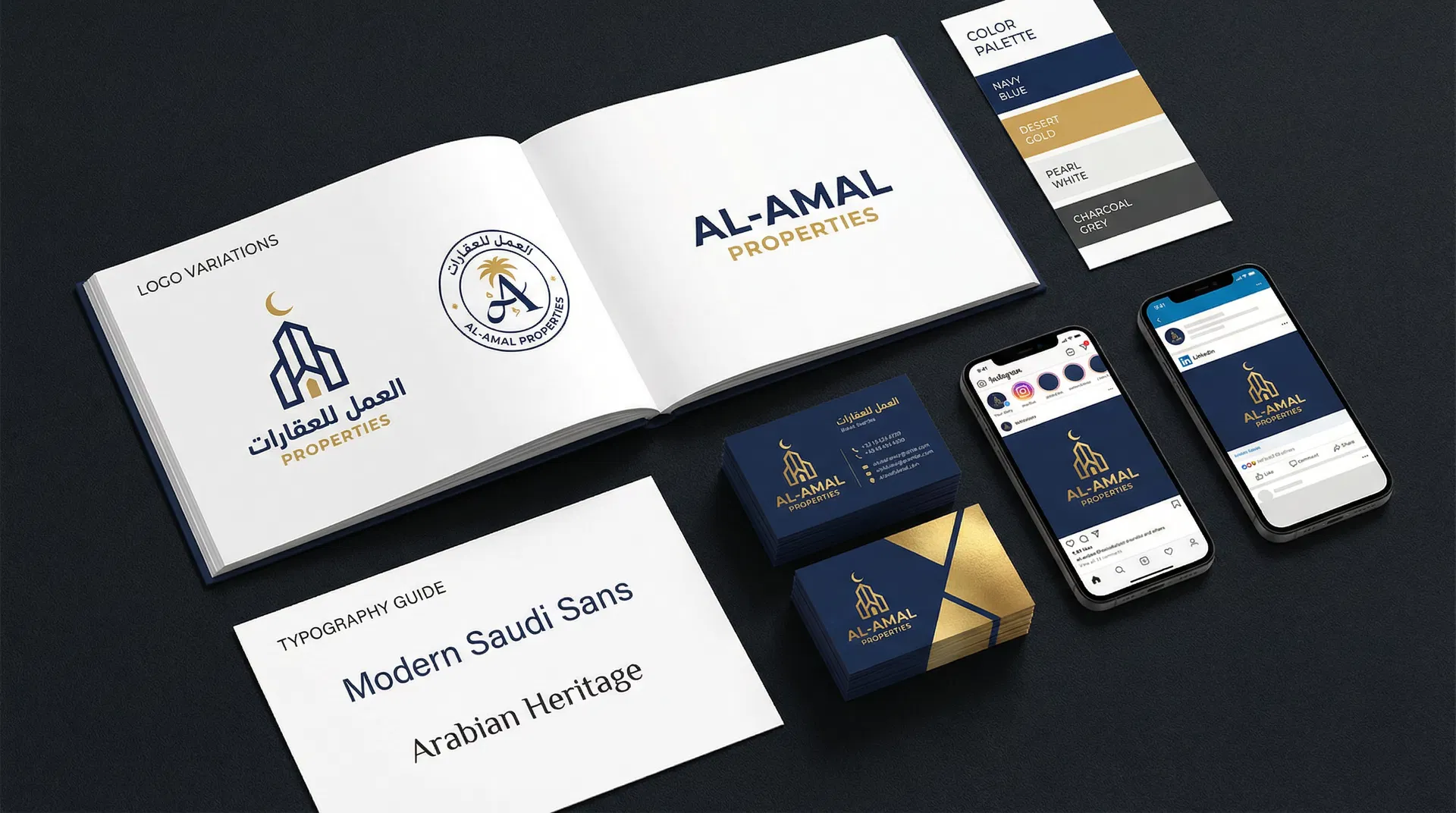 هوية شركة العمل للعقارات