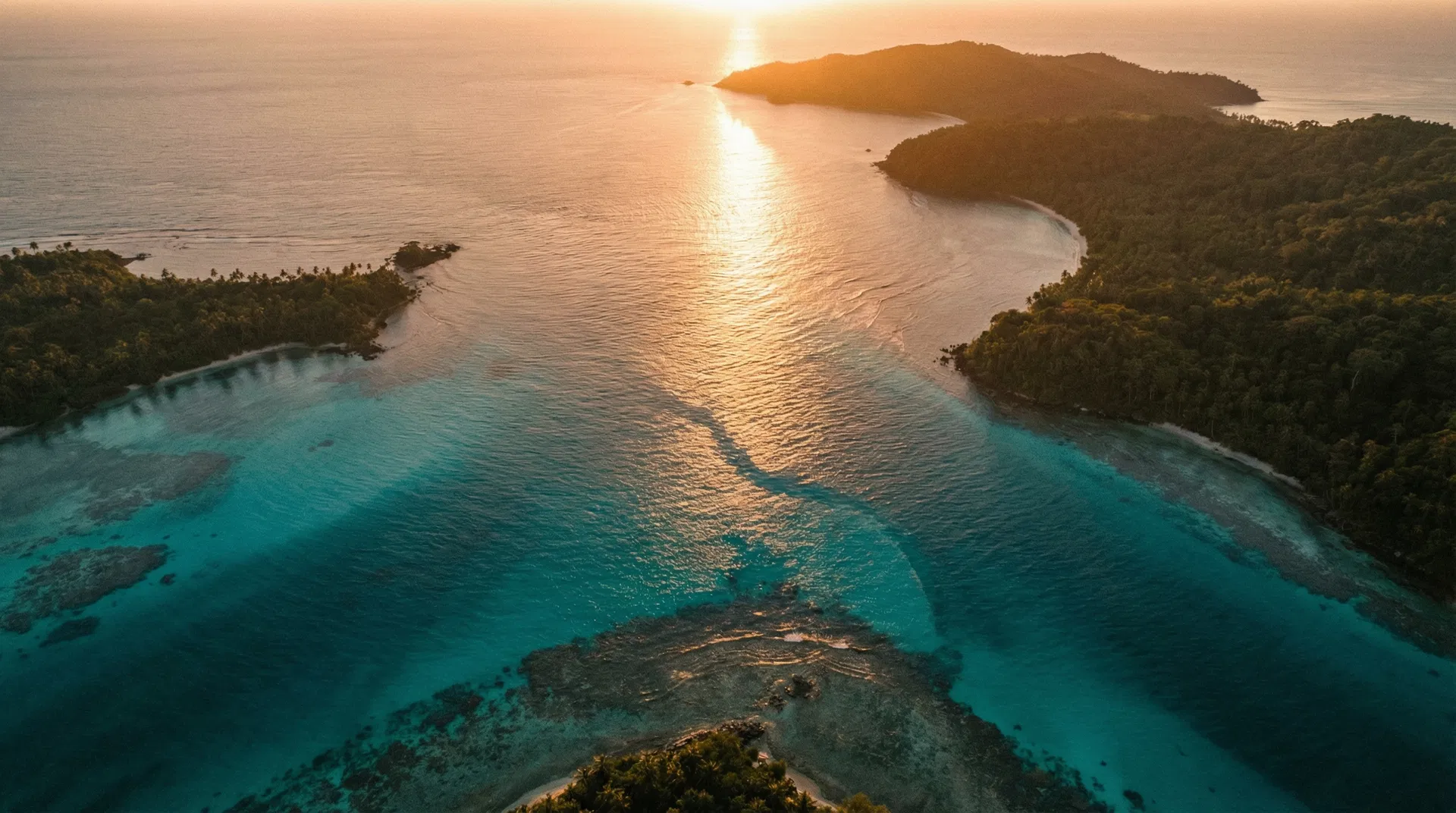 The ocean between Australia and Indonesia, representing the bridge Sama Sama Visas builds for couples