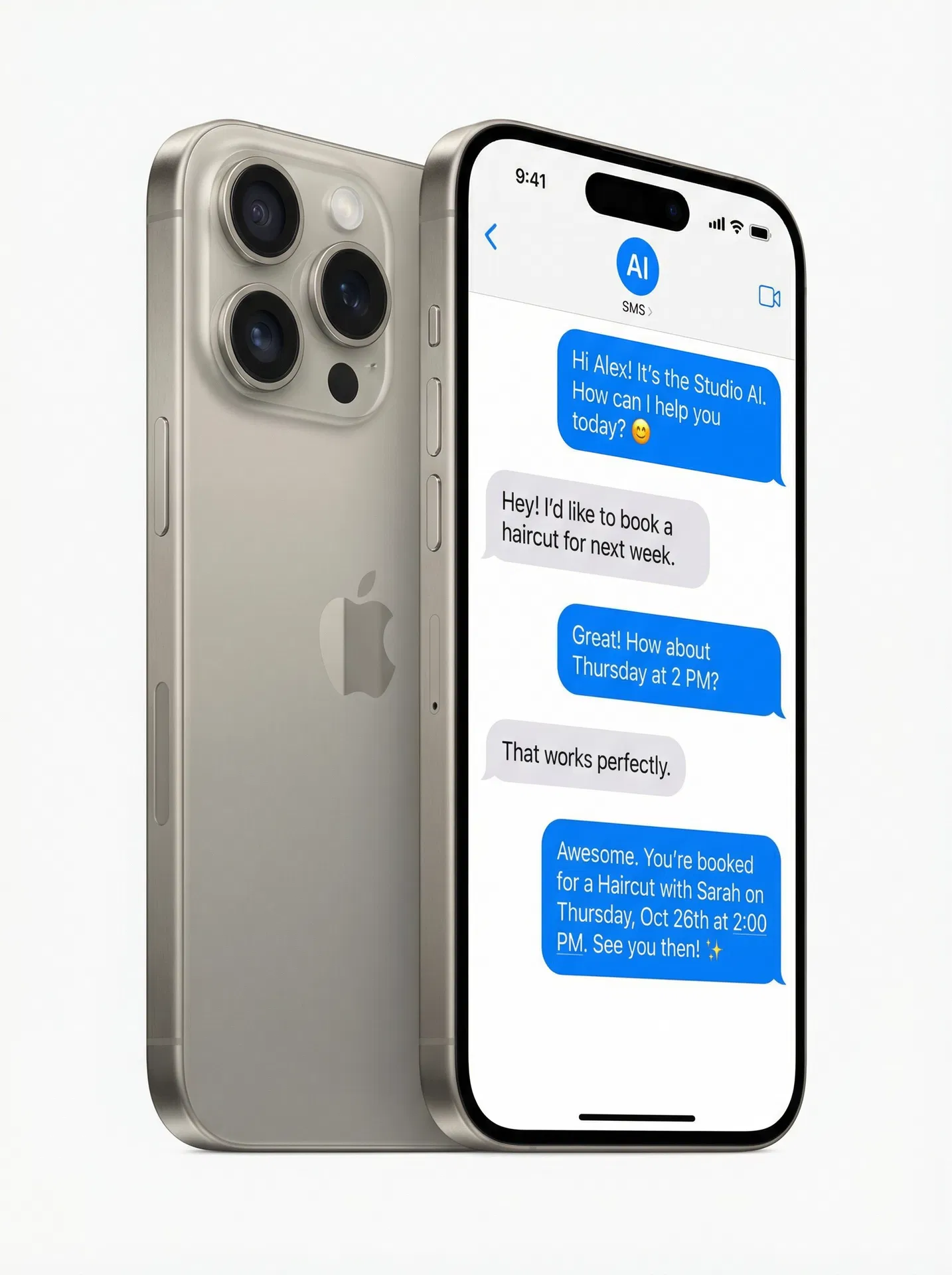 AI conversation that looks completely human