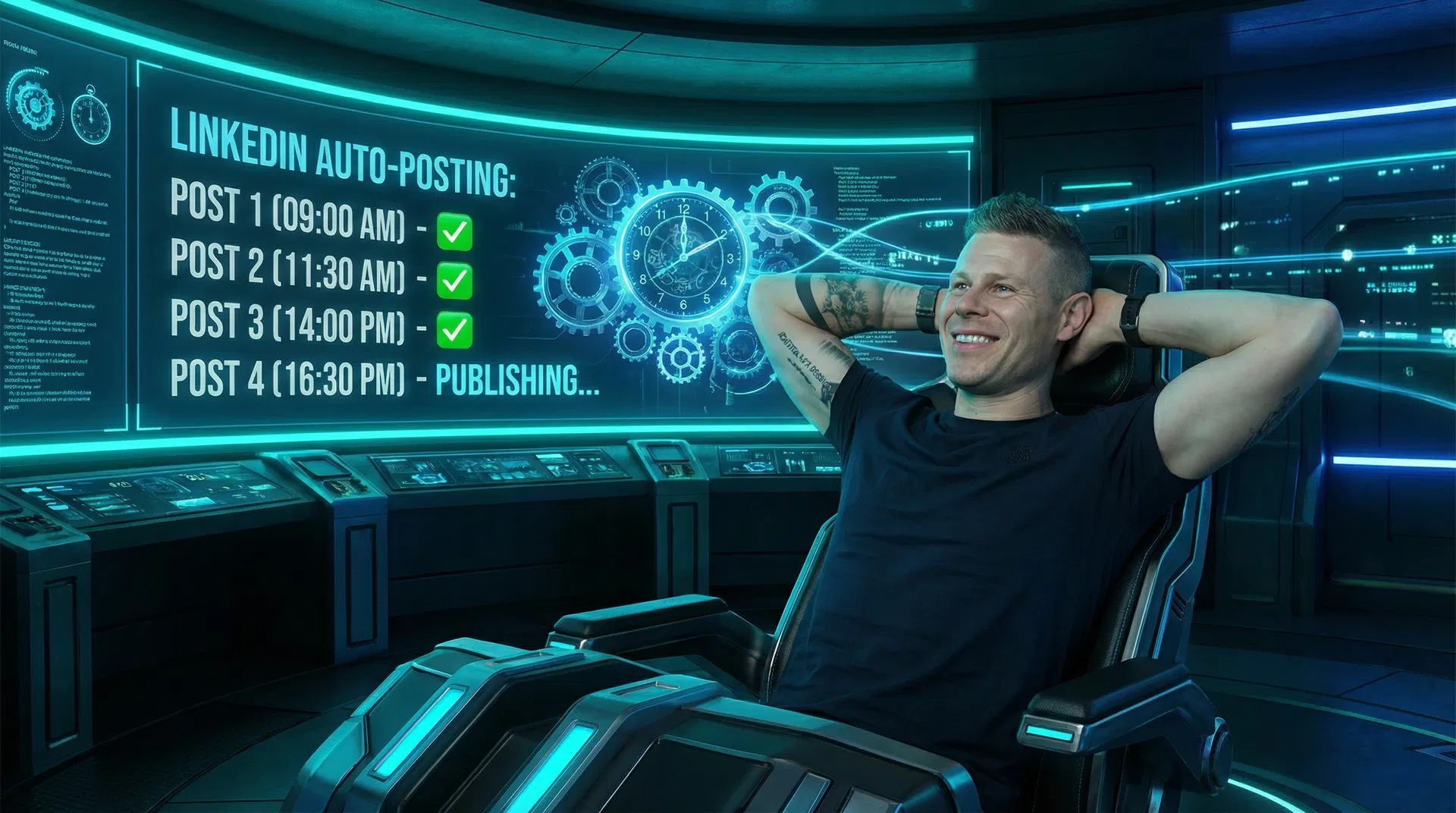 Scheduled. Published. Done.