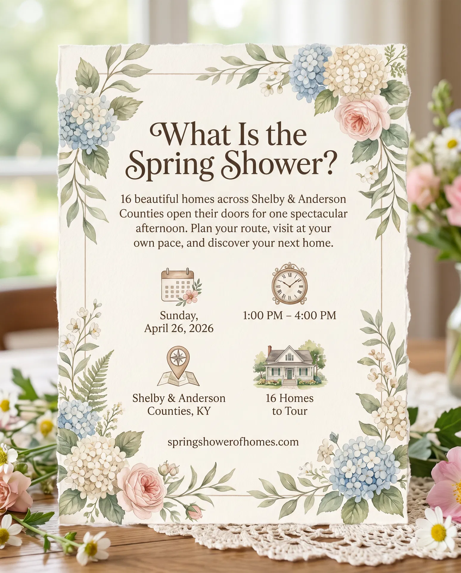 What Is the Spring Shower - Event Details