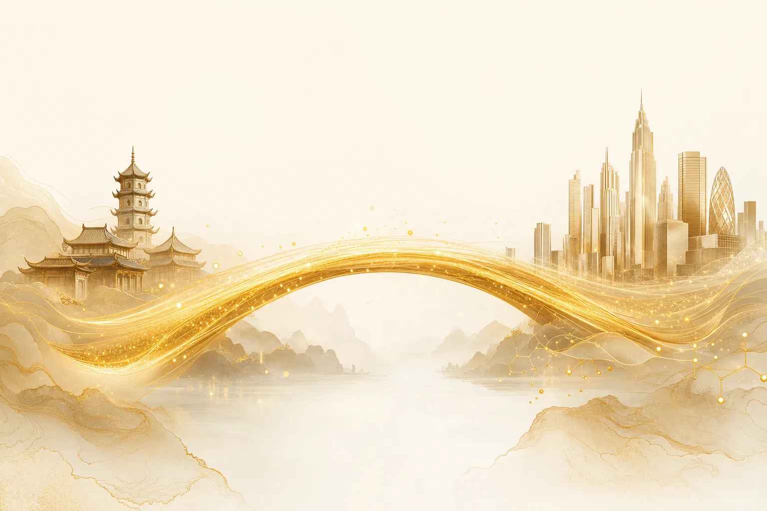 East-West market bridge