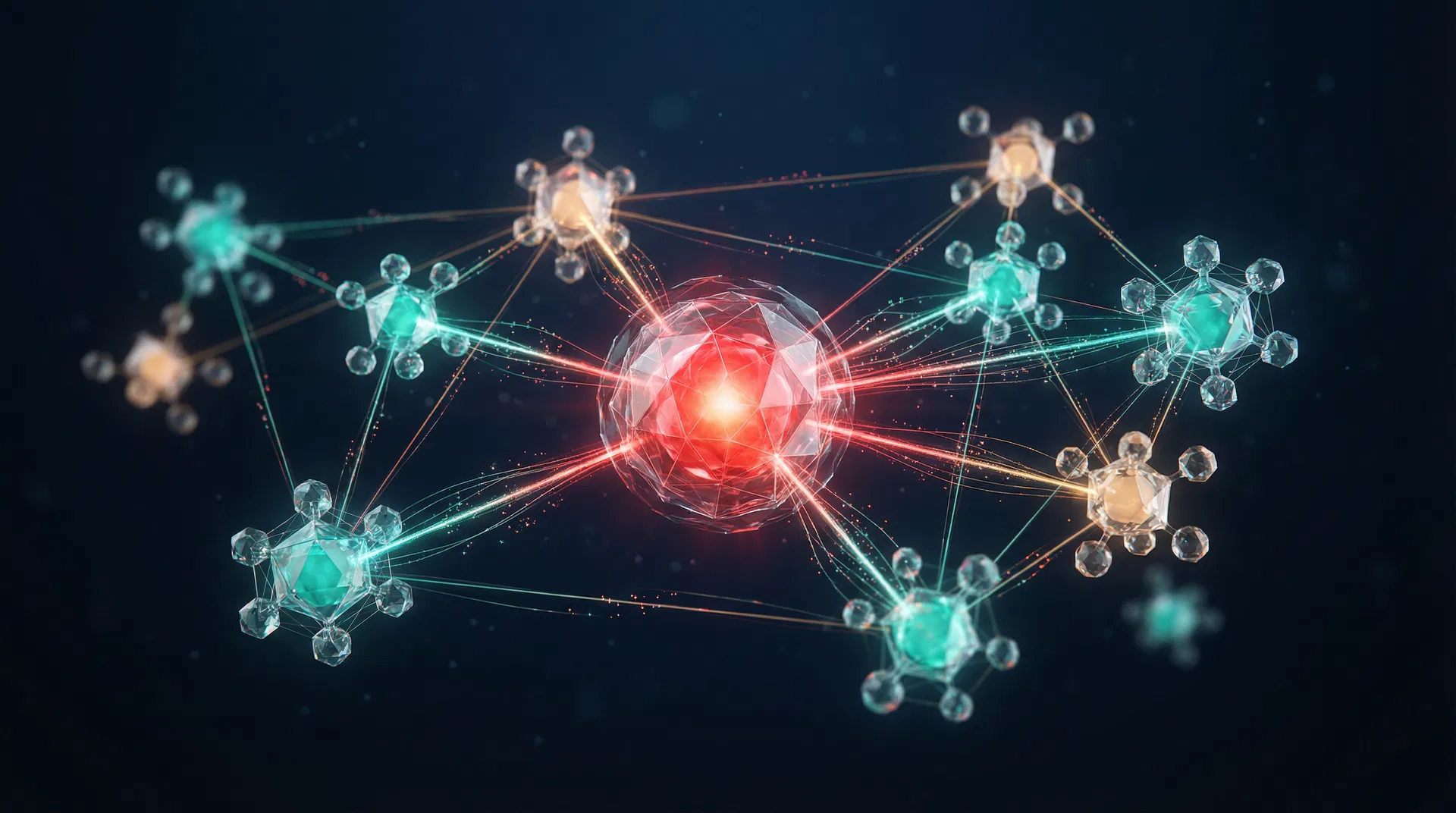 Data mesh architecture connecting all domains