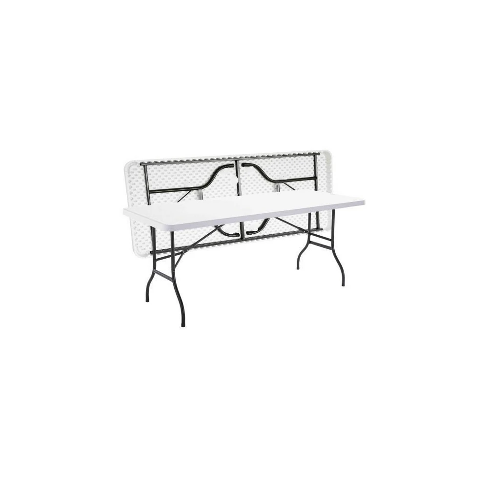 Table rectangulaire pliante 180cm monobloc
