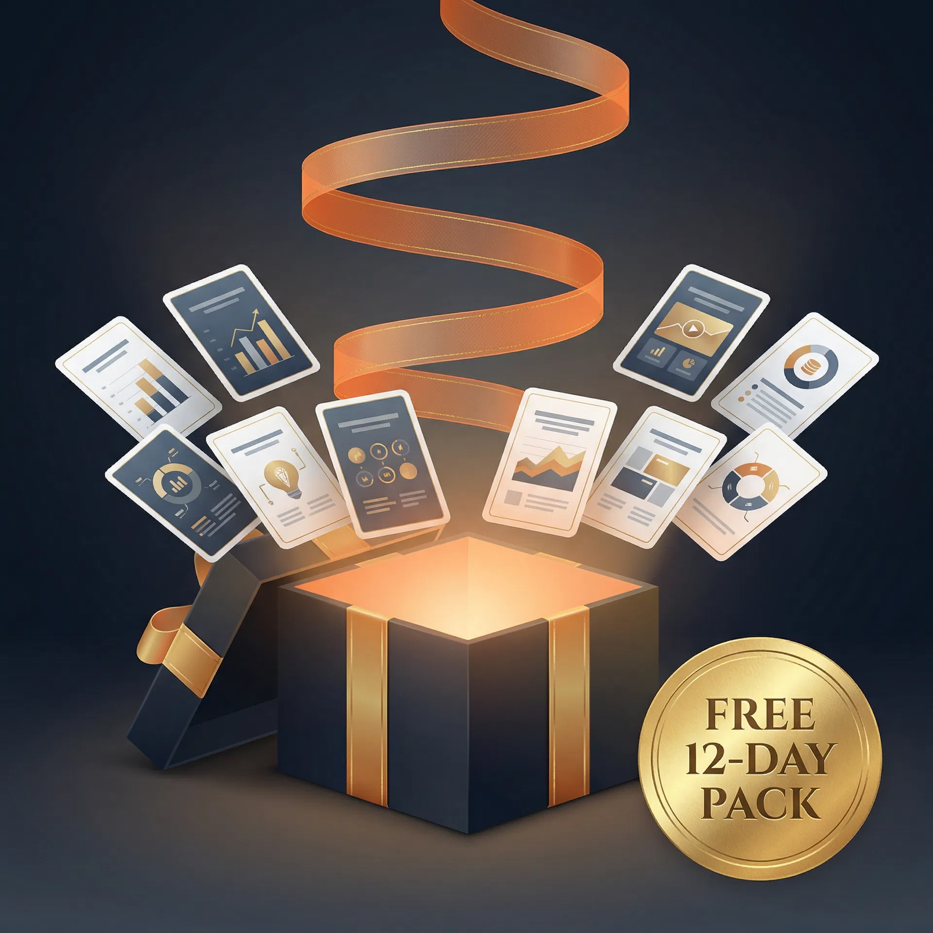 Free 12-Day Custom Branded Content Pack