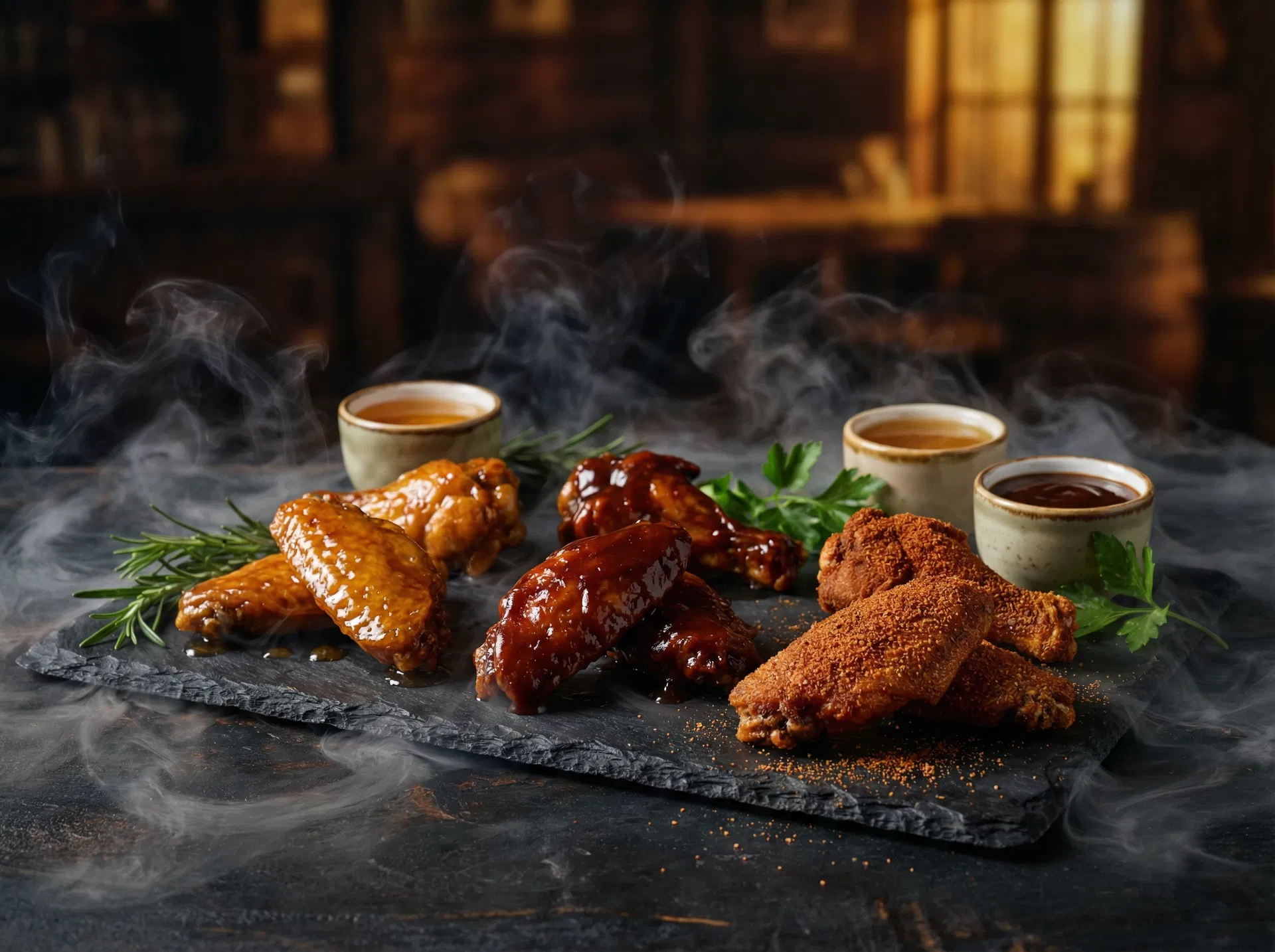 Smoked Wings Trio
