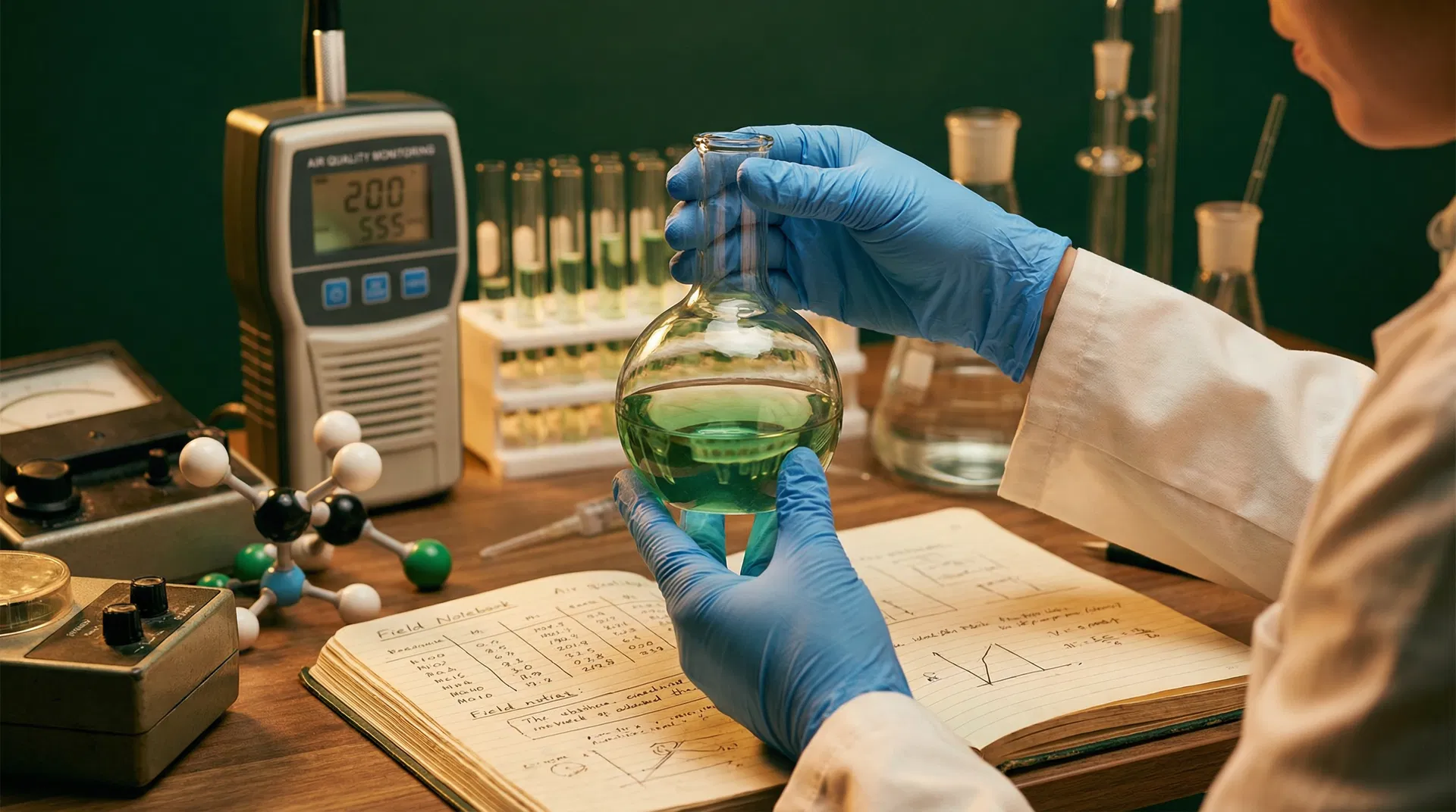 Environmental research in Chongqing