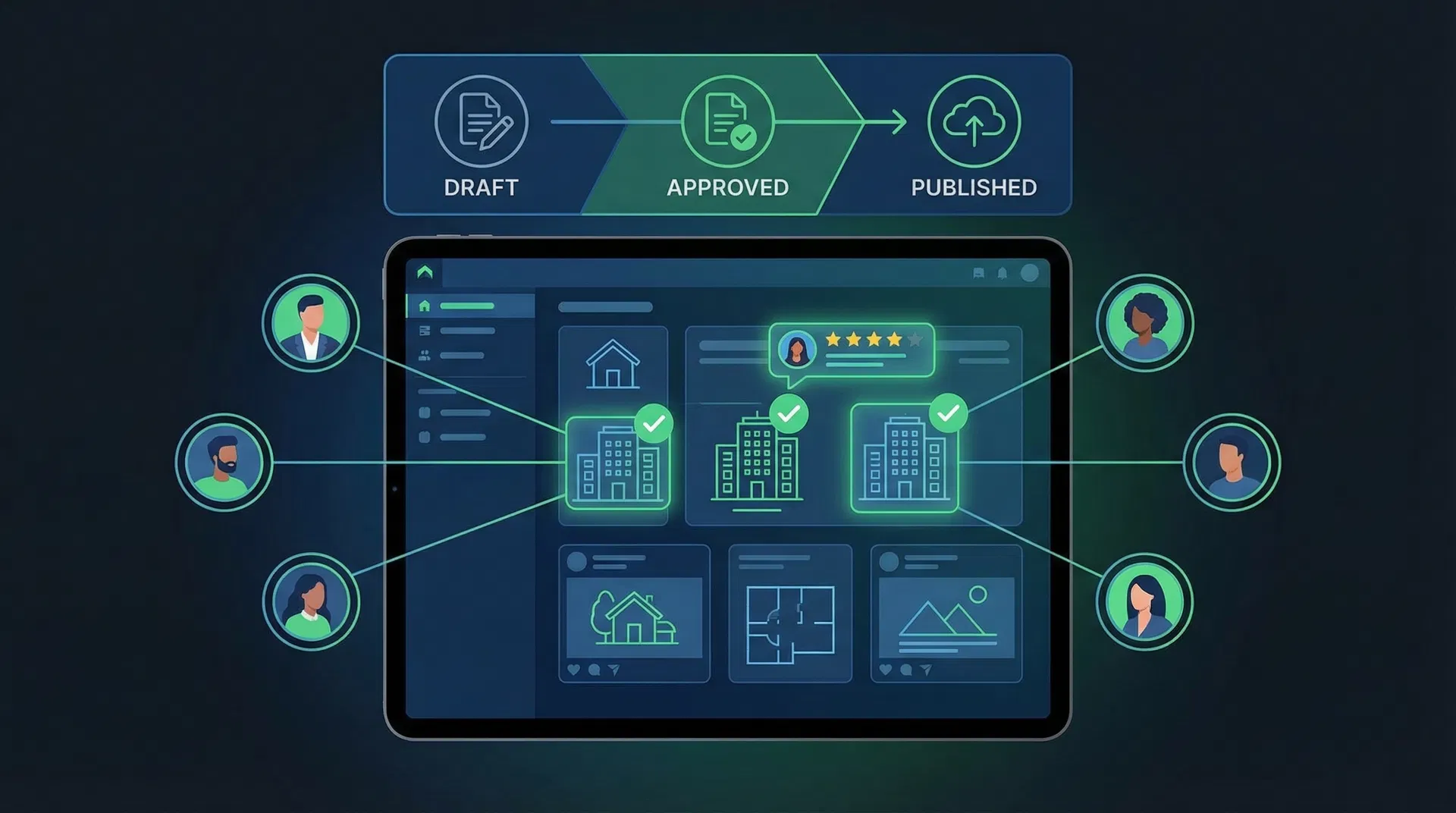 Streamline Success: Content Approval Workflows for Real Estate Team Social Media