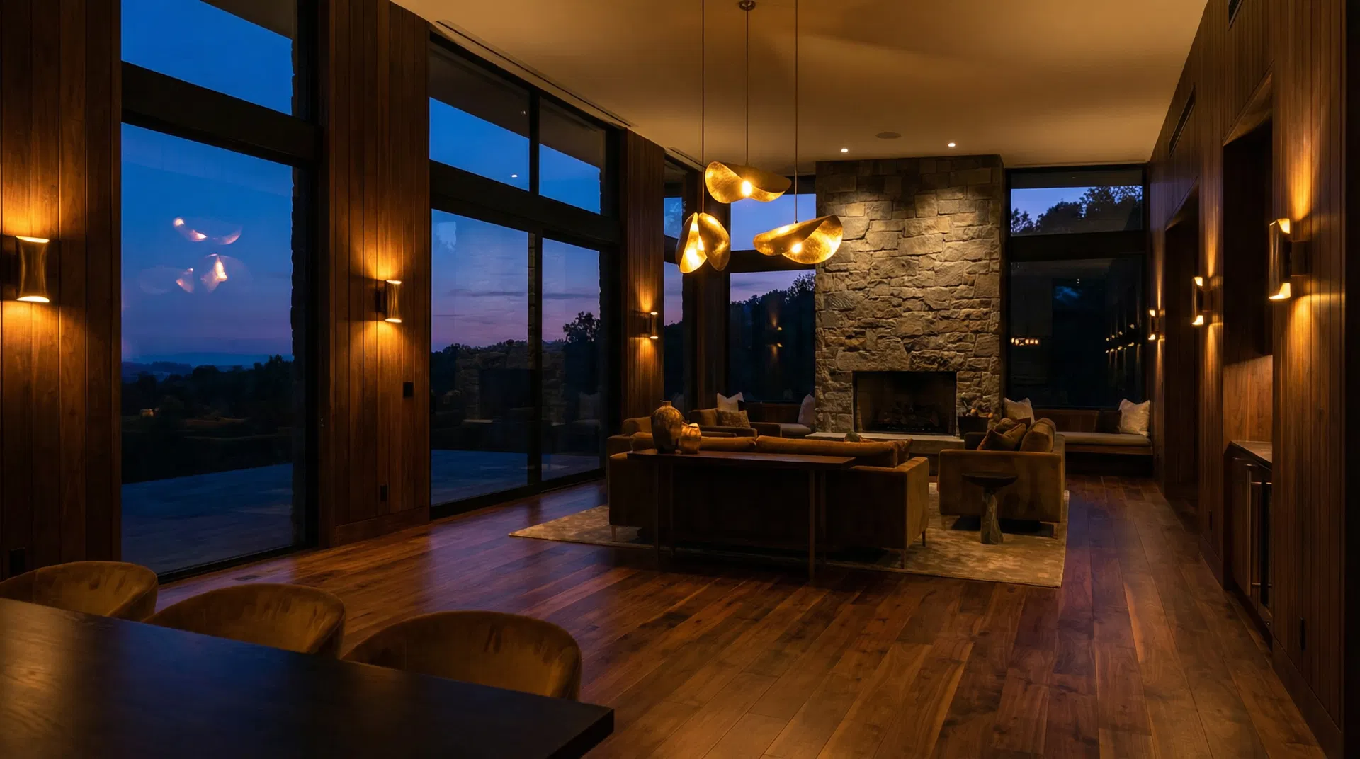 Luxury home interior lighting