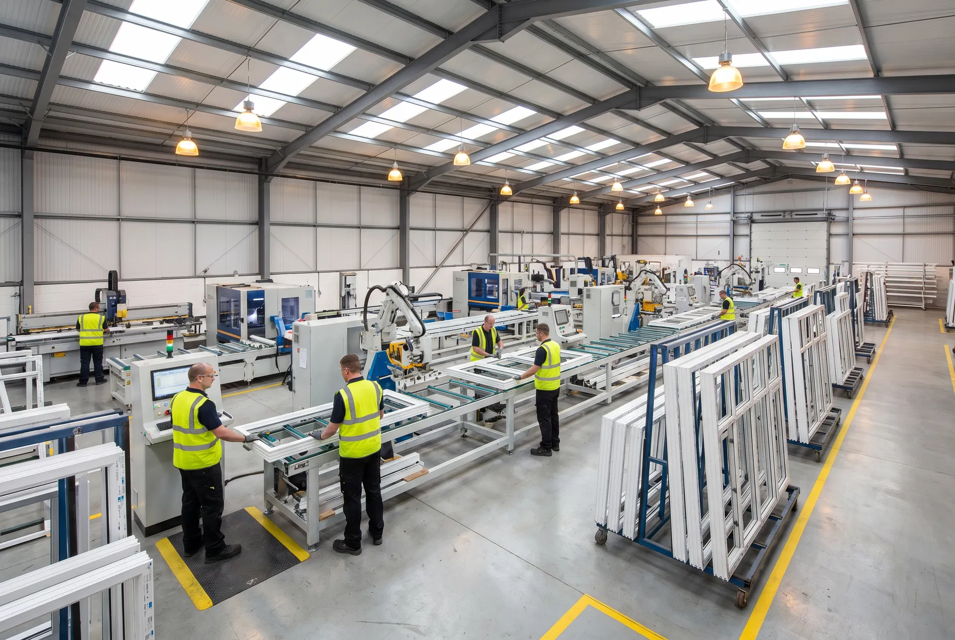 Modplan manufacturing plant interior