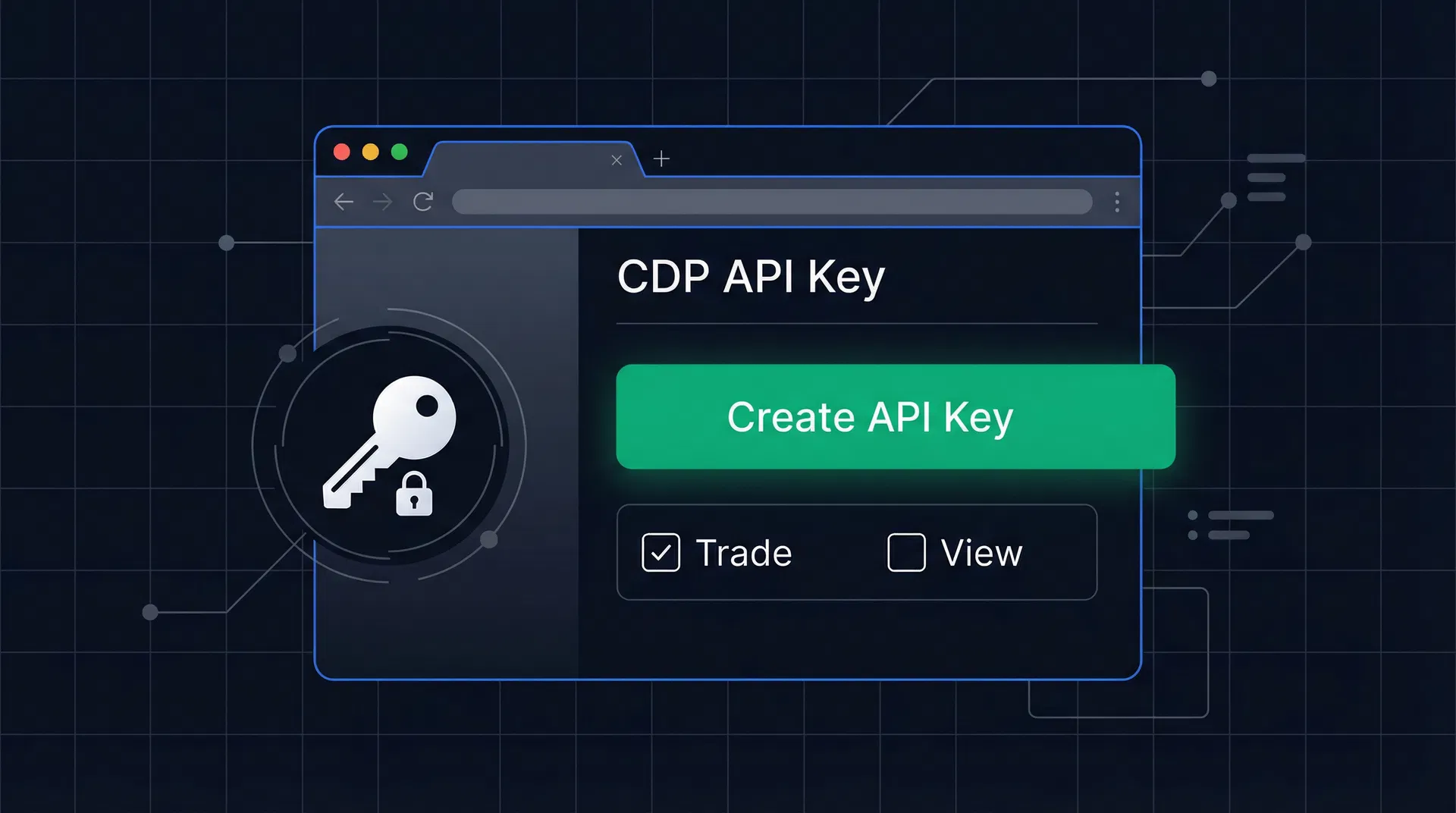 CDP API key generation