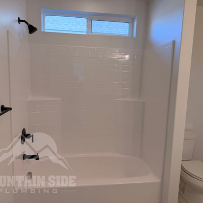 Bathrooms plumbing project