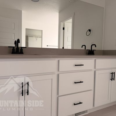 Bathrooms plumbing project