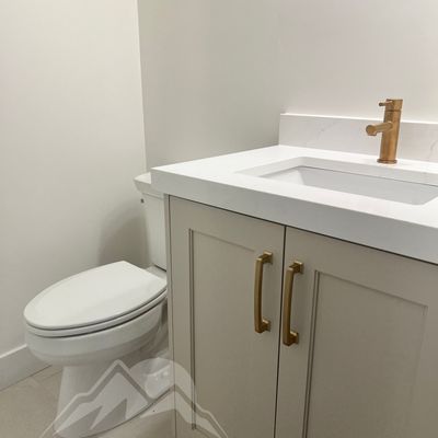 Bathrooms plumbing project