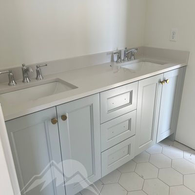 Bathrooms plumbing project