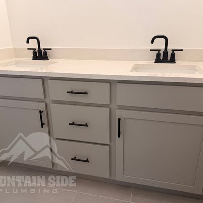 Bathrooms plumbing project