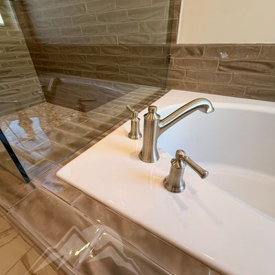 Bathrooms plumbing project