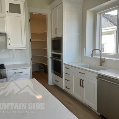 Kitchens plumbing project