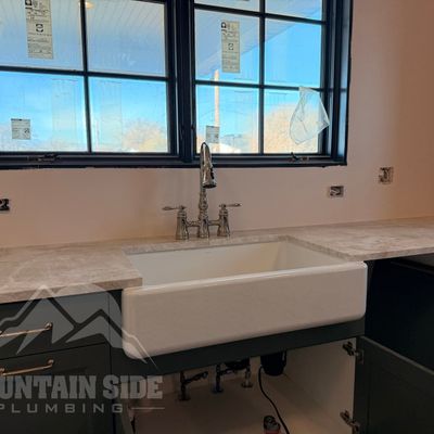 Kitchens plumbing project