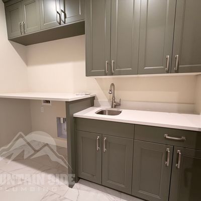 Utility / Laundry plumbing project