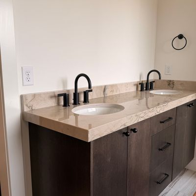 Bathrooms plumbing project