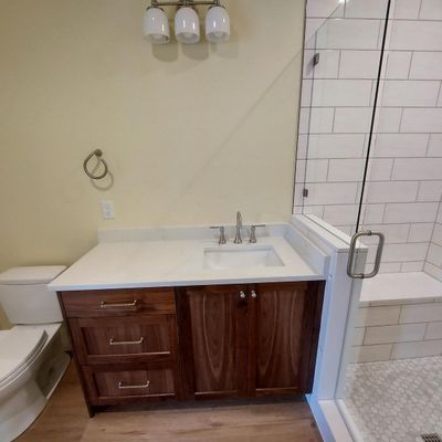 Bathrooms plumbing project