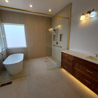 Bathrooms plumbing project