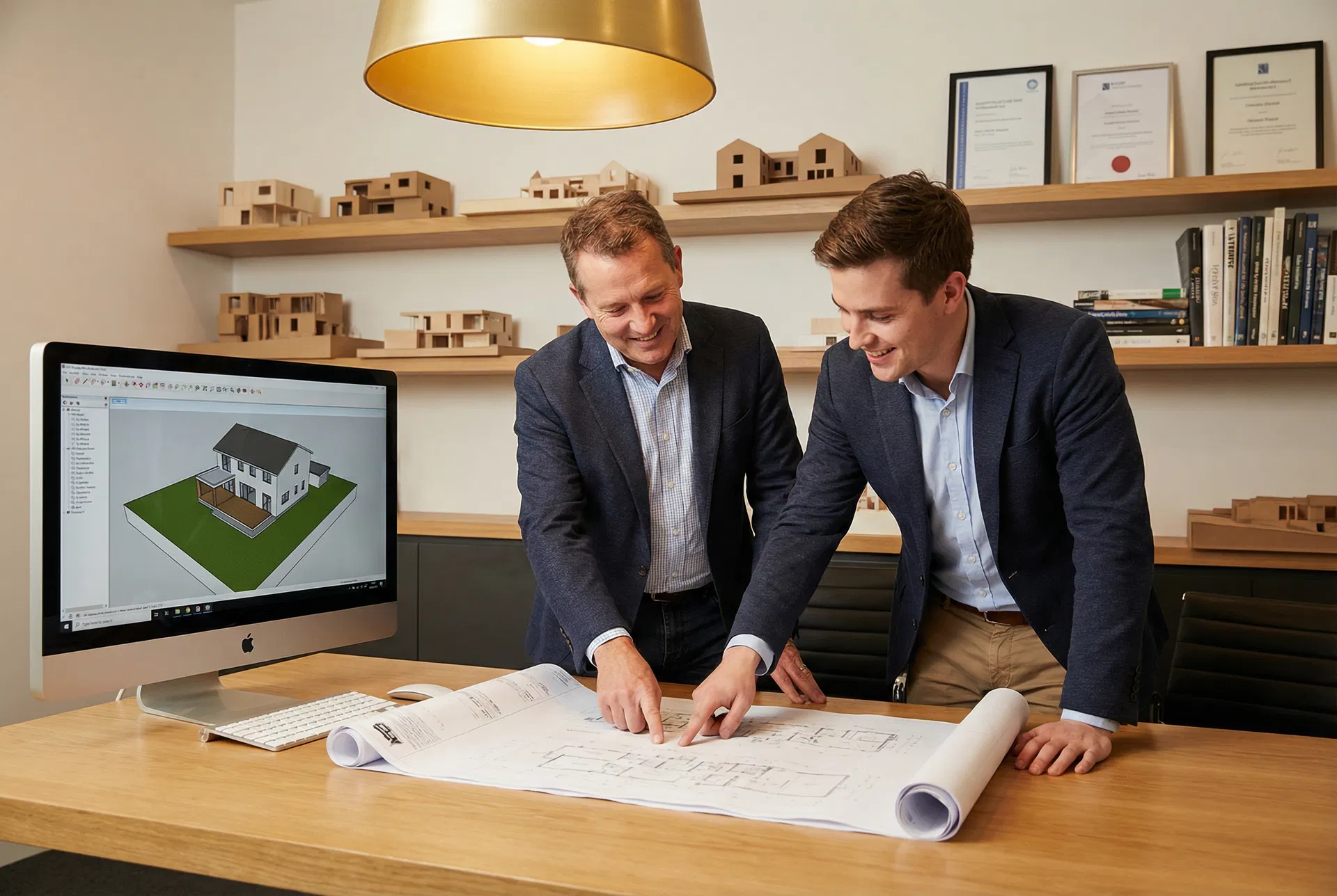 Myles and Michael - Design and Build Advisors team